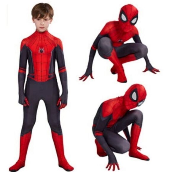 Superhero Costume for Kids-Halloween Cosplay Suit Jumpsuit 3D Style for … - Picture 4 of 5
